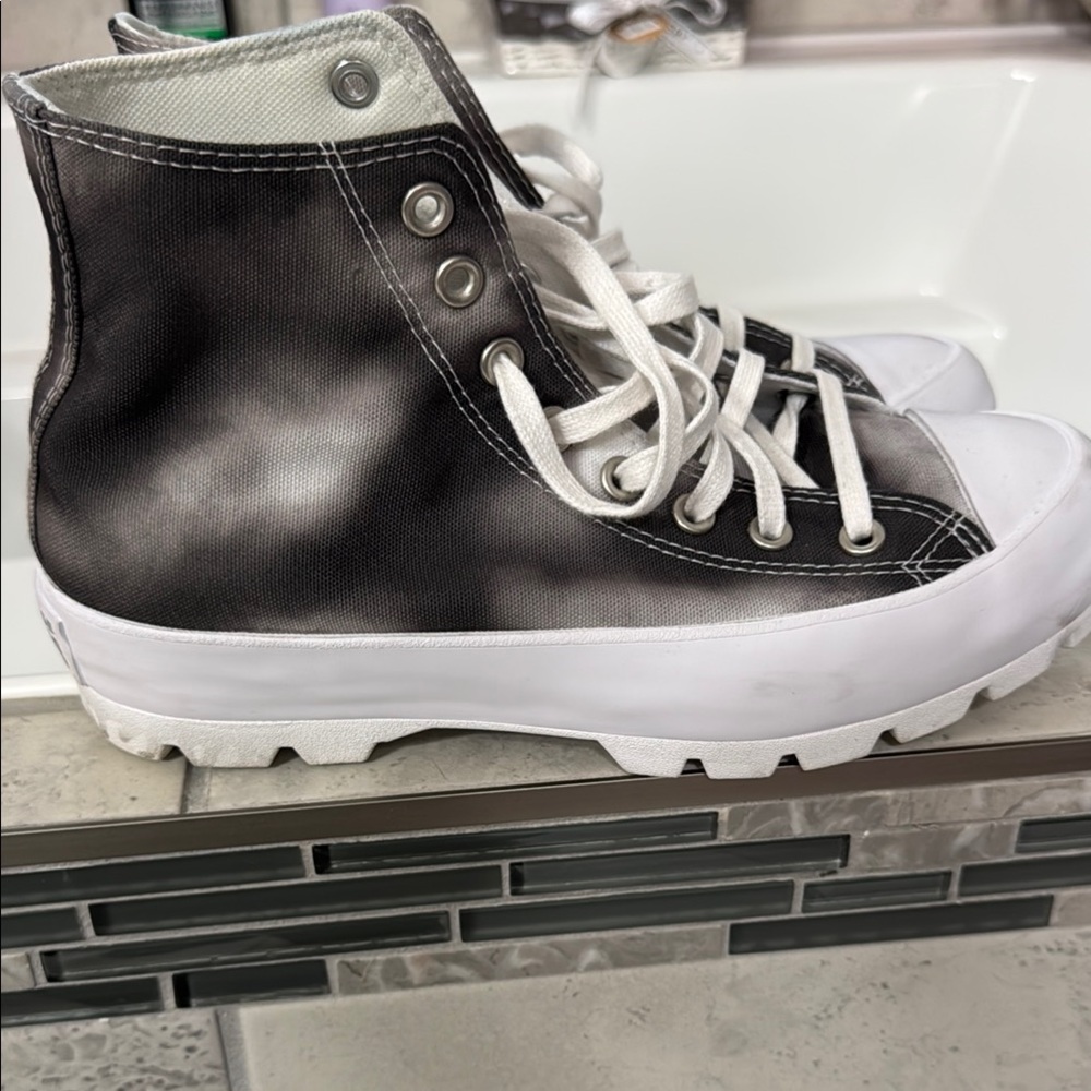 Converse Monochrome High-Top Sneakers